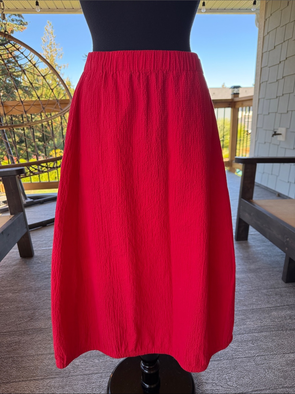 Eileen Fisher | Organic Cotton Skirt
